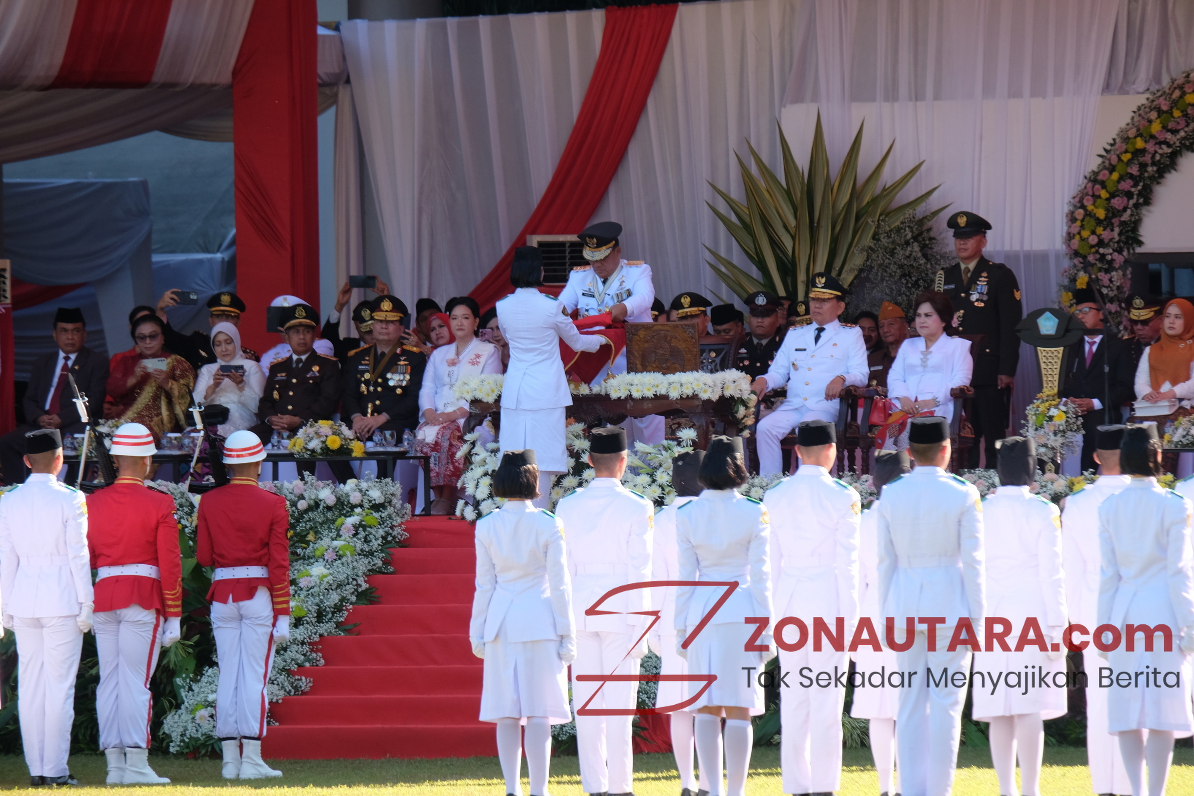 Upcara peringatan detik-detik Proklamasi RI di Sulut Tahun 2025