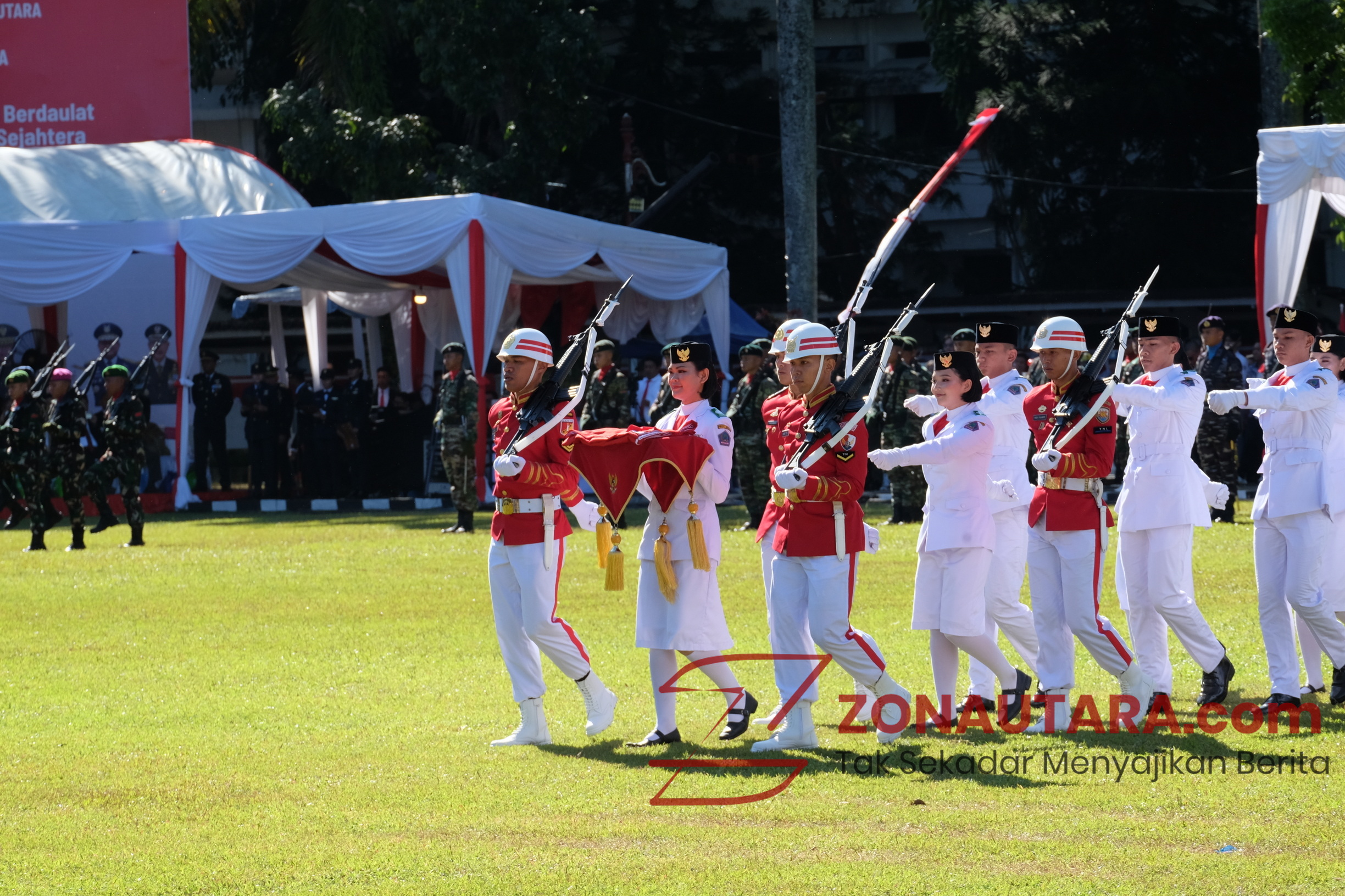 Upcara peringatan detik-detik Proklamasi RI di Sulut Tahun 2025