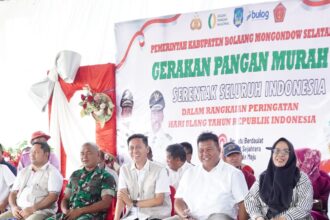 Tekan inflasi dan dukung daya beli, Iskandar-Deddy bikin kejutan di GPM Bolsel, beras SPHP disubsidi