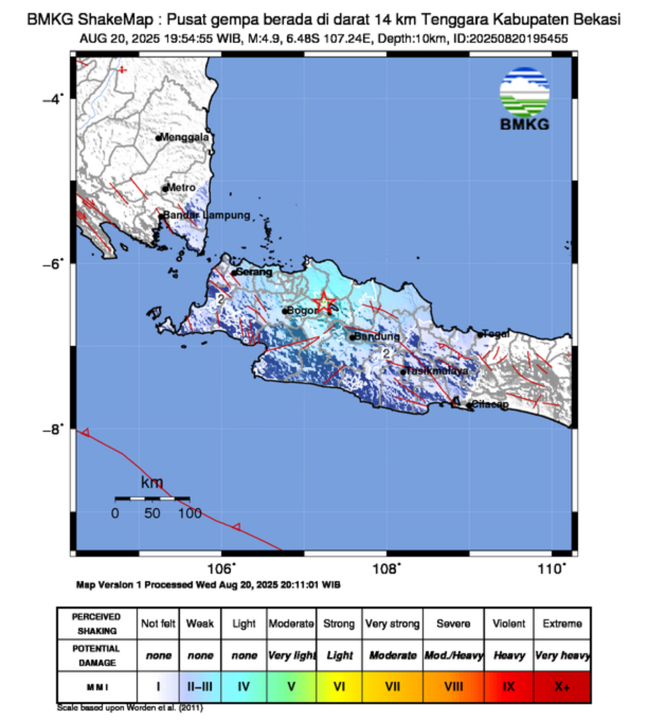 Gempa Magnitudo 4,9 guncang Jakarta dan sekitarnya, BNPB imbau warga waspada dan cek fakta