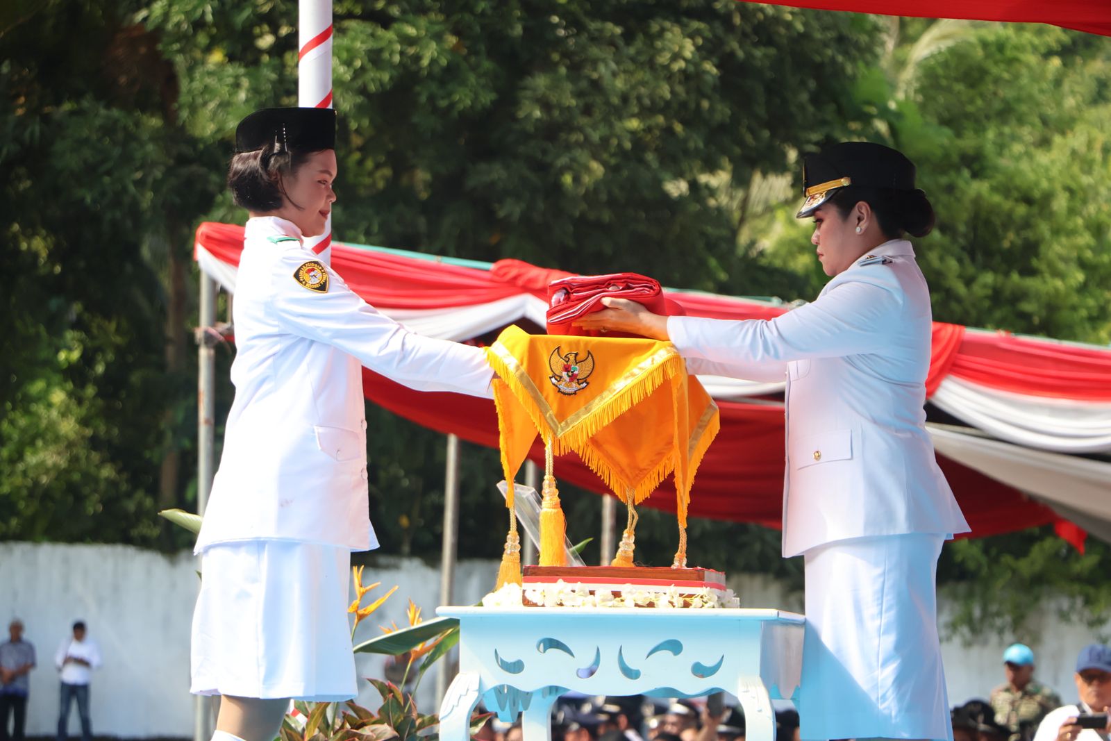 Pemkab Sitaro gelar Upacara HUT RI ke-80 di Lapangan Batahi Ondong 8 Pemkab Sitaro gelar Upacara HUT RI ke-80 di Lapangan Batahi Ondong