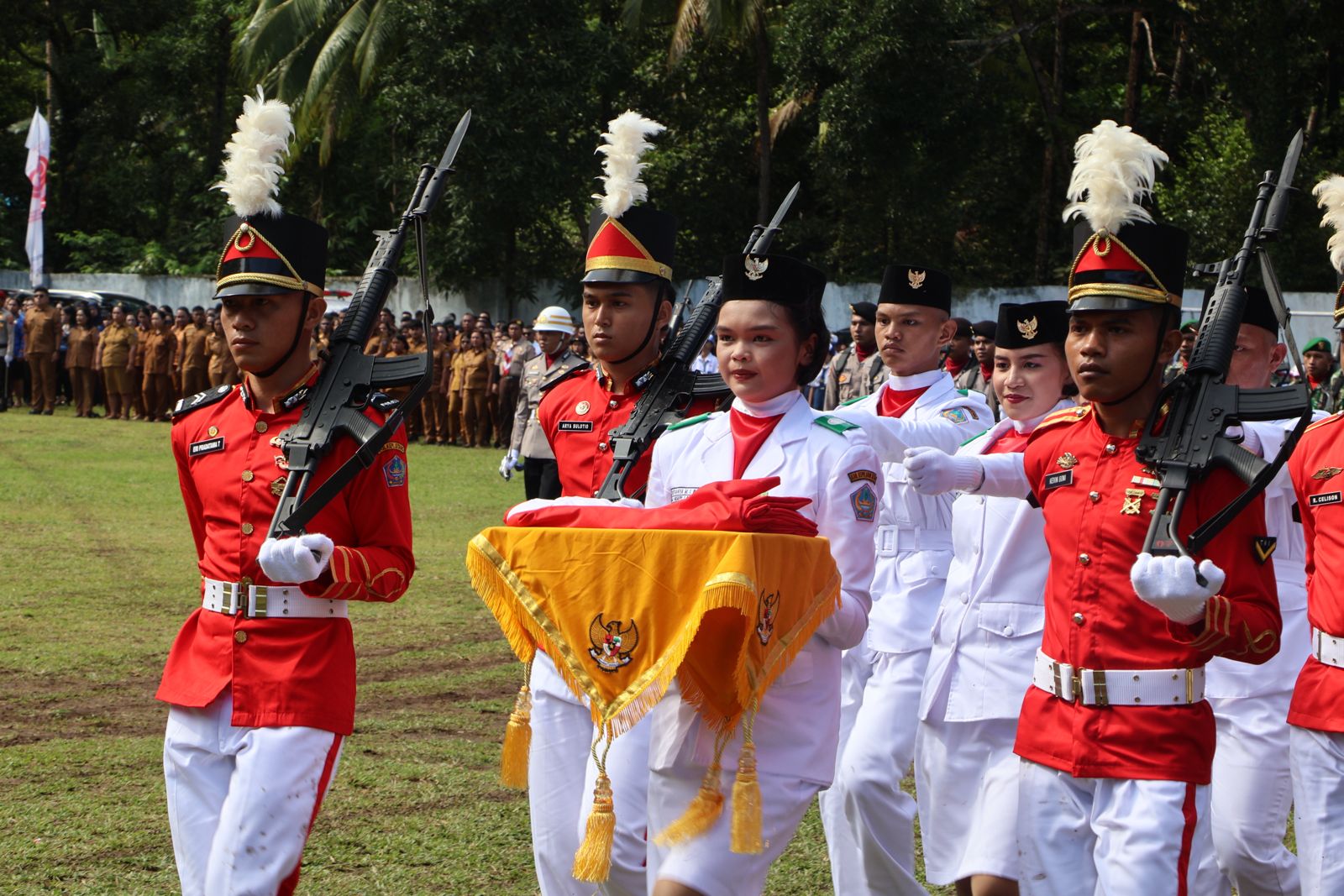 Pemkab Sitaro gelar Upacara HUT RI ke-80 di Lapangan Batahi Ondong 14 Pemkab Sitaro gelar Upacara HUT RI ke-80 di Lapangan Batahi Ondong