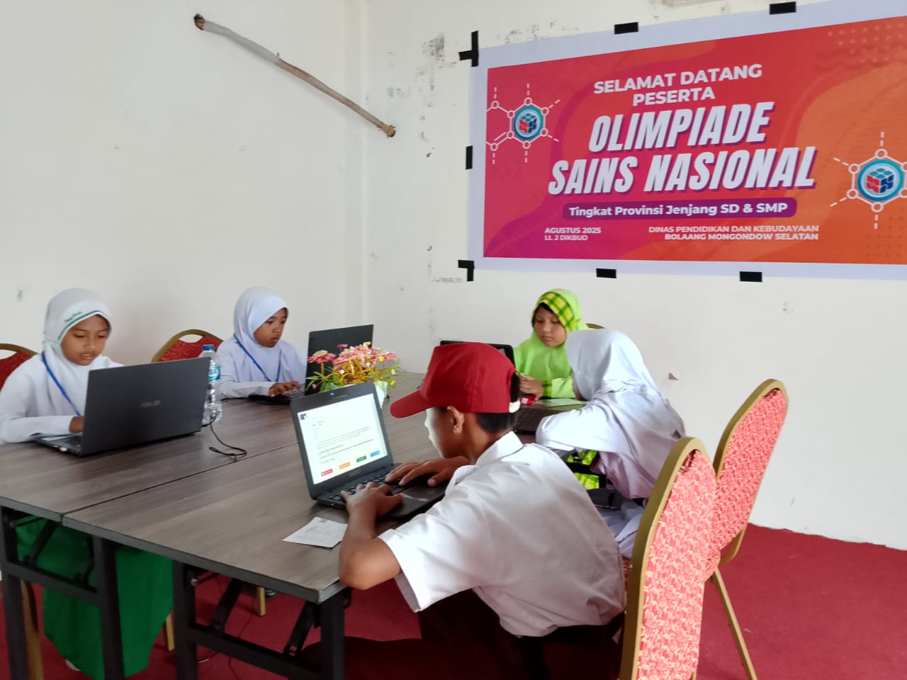 Disdikbud Bolsel gelar OSN 2025, Rante Hattani: Ajang asah potensi siswa 8 bolsel