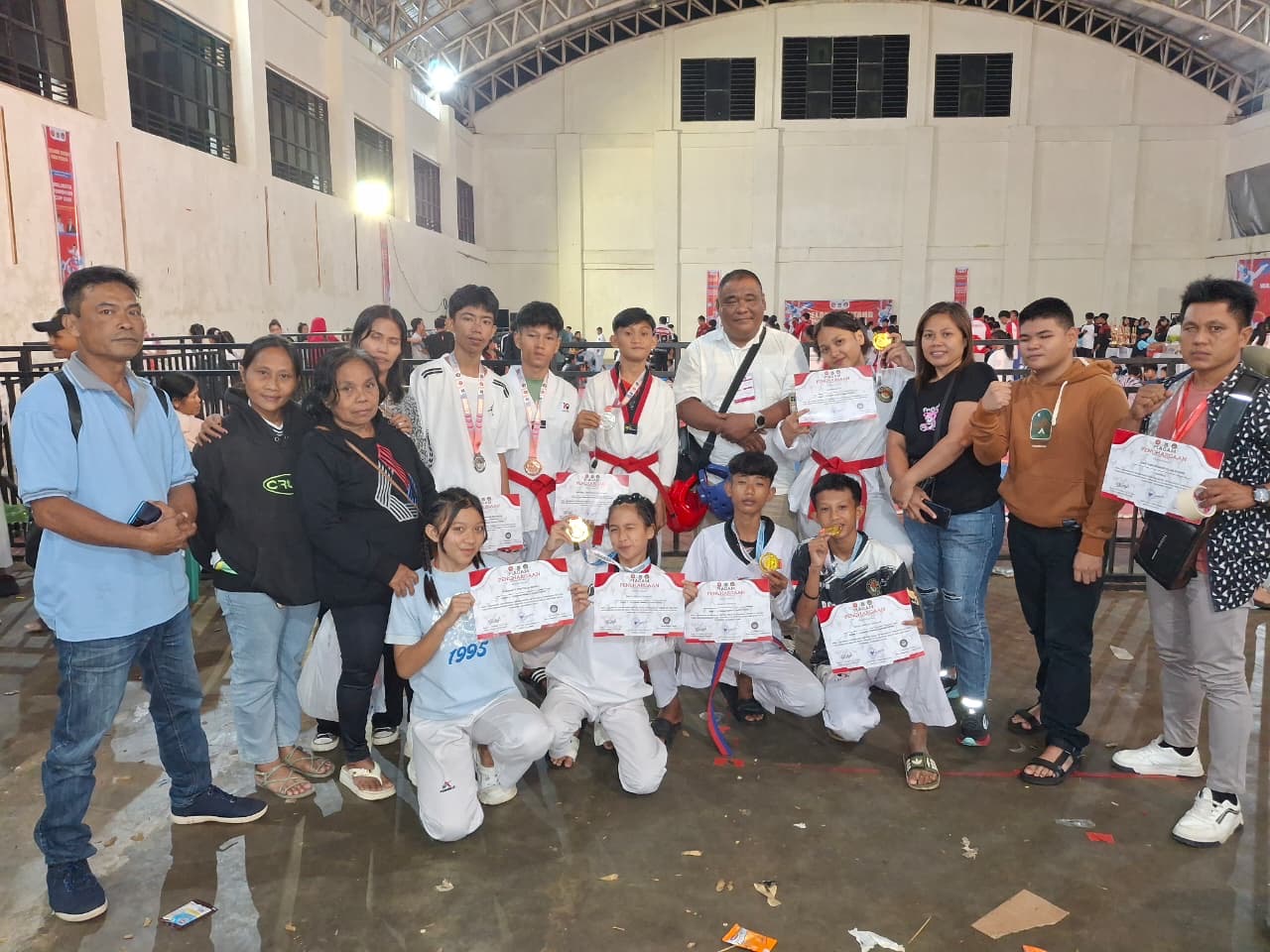 Taekwondo Sitaro tampil gemilang di Walikota Tomohon Cup 2025, raih 5 emas dari total 10 medali