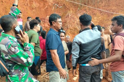 Tertimbun longsor di Sangihe, dua penambang ditemukan tak bernyawa