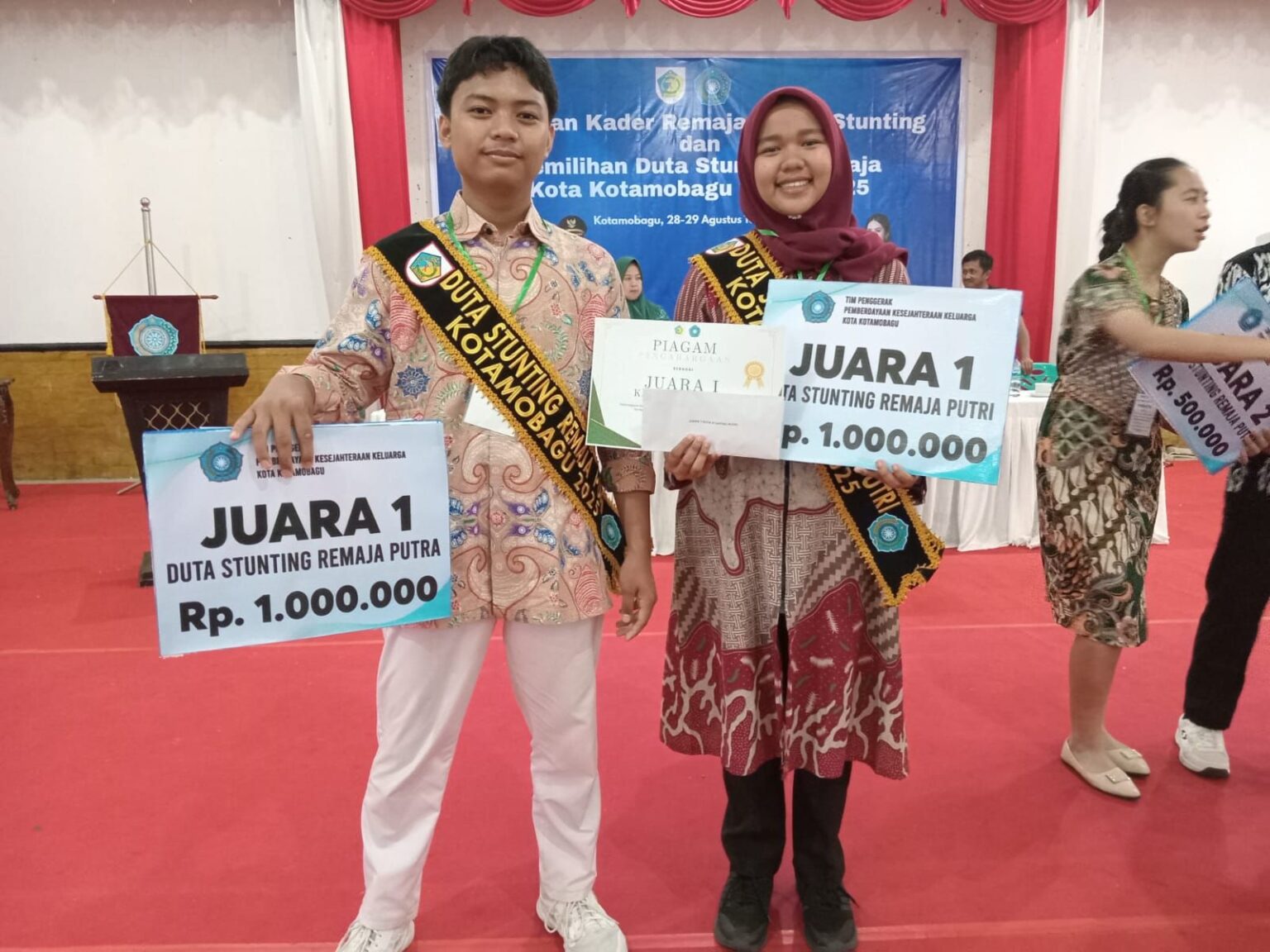 Generasi muda Kotamobagu suarakan stop pernikahan dini lewat pemilihan Duta Remaja Stunting 2025