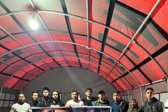 Peduli sesama, aliansi pecinta alam BMR bantu korban kebakaran di Gogagoman