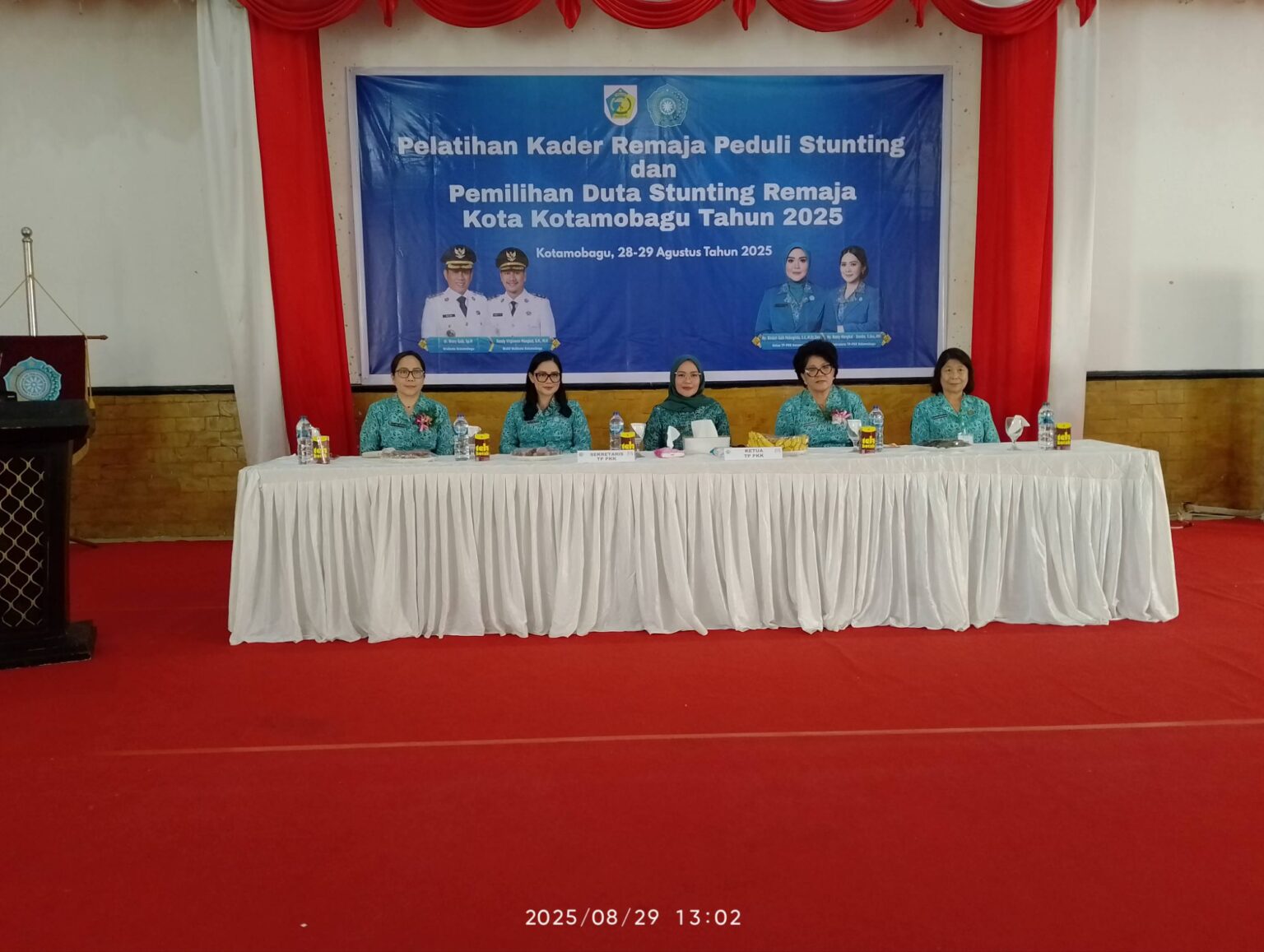 Pelatihan kader remaja peduli stunting dan pemilihan duta stunting remaja Kotamobagu