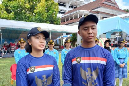 Paskibraka Nasional, Bianca dan Firji siap bertugas di HUT ke-61 Sulut
