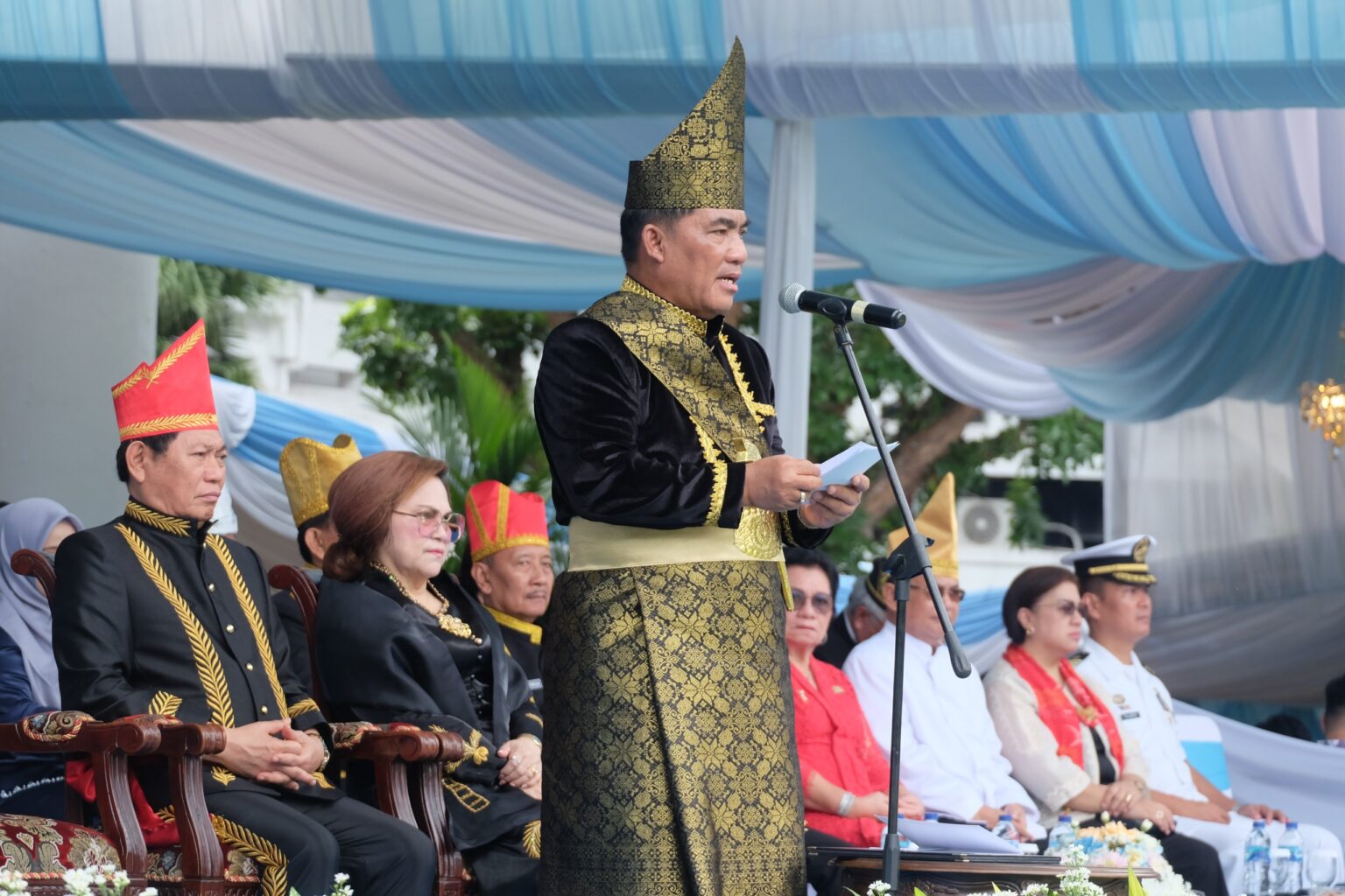 Pimpin upacara peringati HUT ke-61 Sulawesi Utara, Yulius: Bukan sekedar seremoni