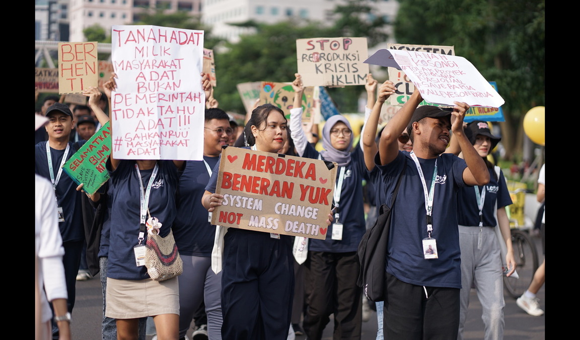 Lungli Supit bawa tuntutan anak muda Indonesia ke COP30