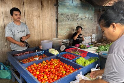 Situasi di pasar tradisional gambarkan Sitaro rentan terkena krisis pangan