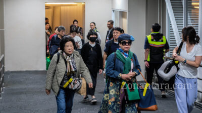 FOTO: Penerbangan langsung Korea Selatan–Manado tiba perdana