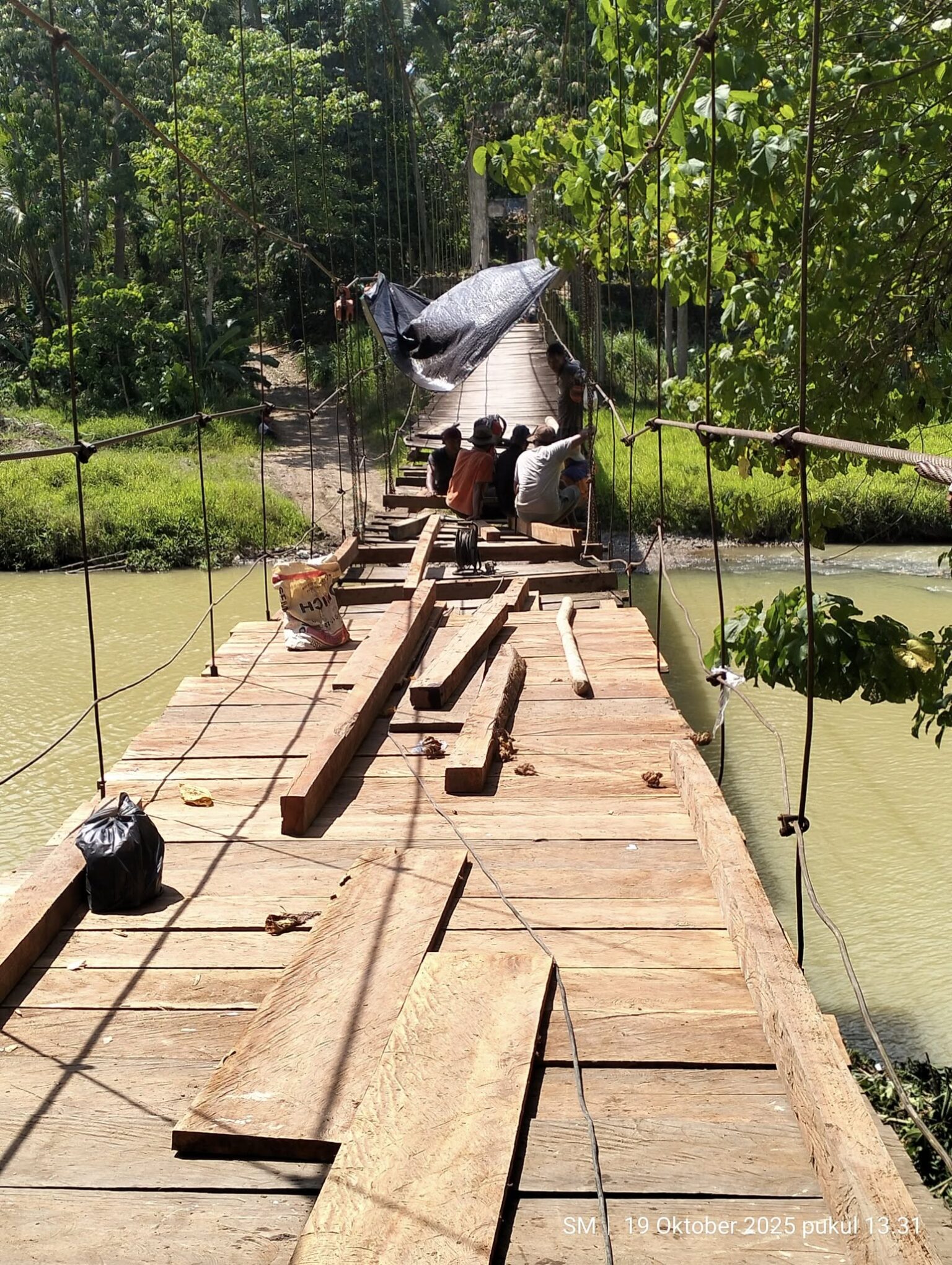 Respon pemerintah bangkitkan harapan warga korban ambruknya jembatan Kobidu-Monsi