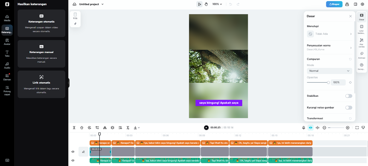 Tambahkan efek lens flare dengan foto jadi video AI gratis 23 ai