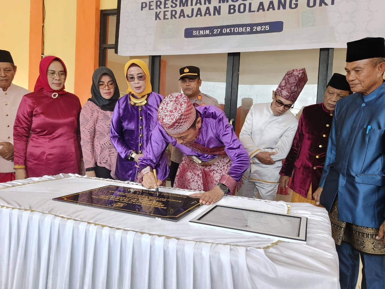 Disdikbud Bolsel ukir sejarah, Bupati Iskandar resmikan museum kerajaan Bolaang Uki