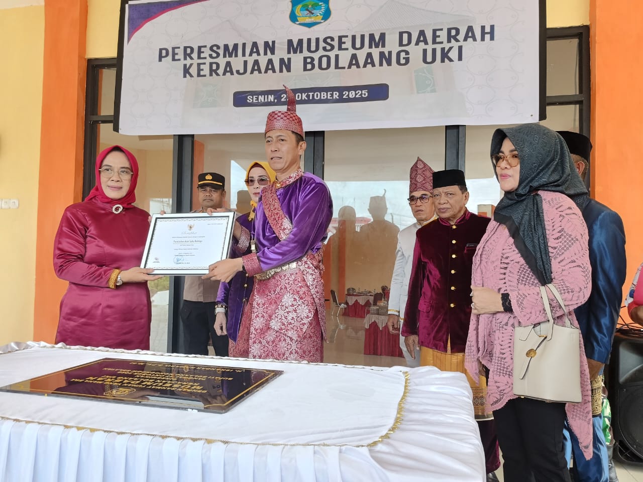 Disdikbud Bolsel ukir sejarah, Bupati Iskandar resmikan museum kerajaan Bolaang Uki