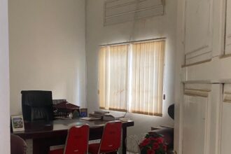 Tersisa PKL, kantor Disperinaker Kotamobagu kedapatan sepi ASN di saat jam kerja