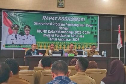 Sinkronisasi RPJMD dan APBDes, Pemkot Kotamobagu fokuskan program pembangunan terpadu