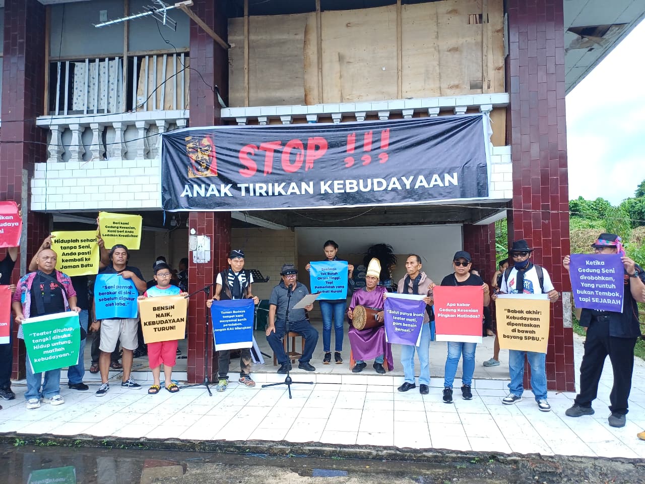 Seniman dan budayawan Sulut tuntut kembalikan Taman Budaya sesuai tujuan serta fungsinya