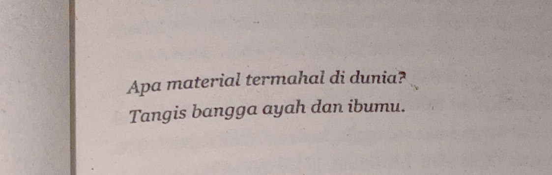 Ada sejuta makna beribu kenangan saat membaca buku "Dompet Ayah, Sepatu Ibu" 8 buku