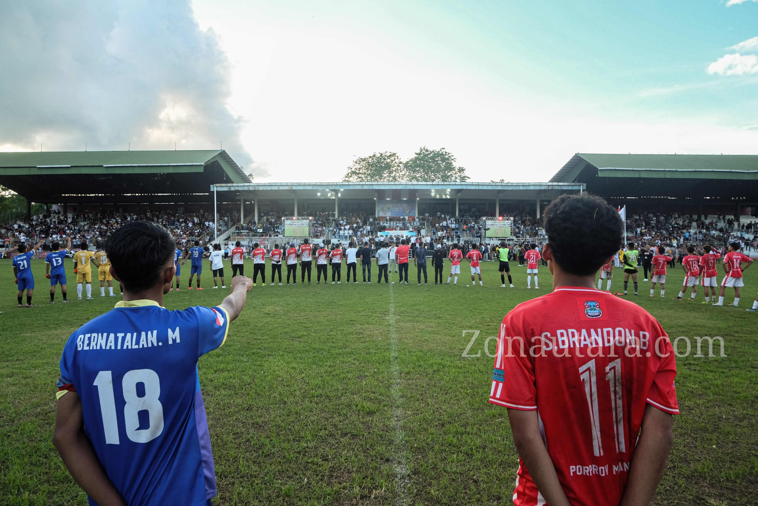 FOTO: Momen Manado vs Talaud di Final Porprov 2025: duel panas penentu emas