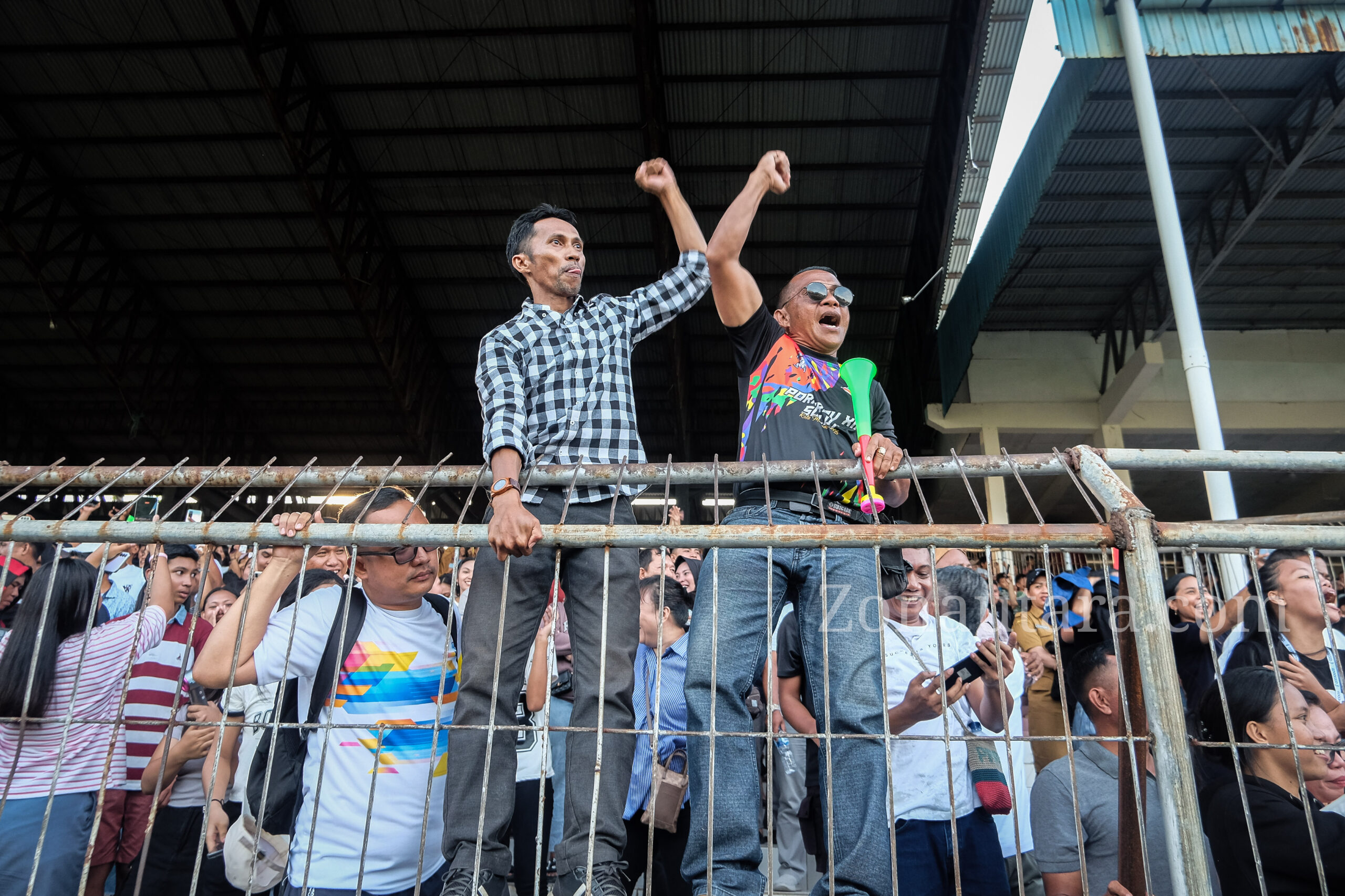 FOTO: Momen Manado vs Talaud di Final Porprov 2025: duel panas penentu emas