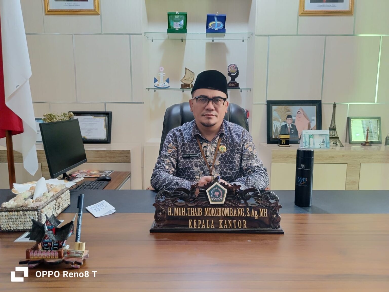 Viral di medsos, seret instansi Kemenag Bolsel, Mokobombang: Bersangkutan bukan pegawai kami