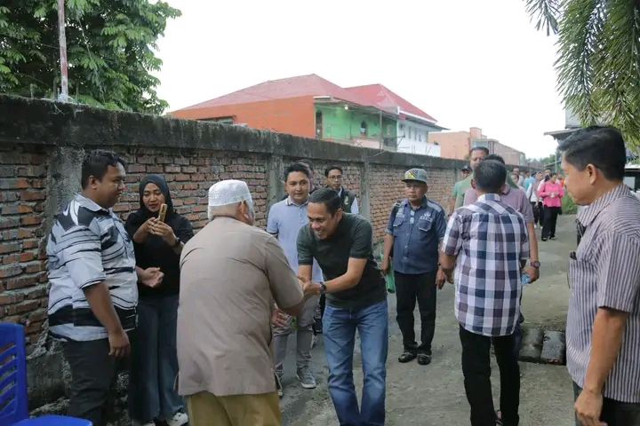 Wali Kota Kotamobagu tinjau langsung pagar RSUD yang dikeluhkan warga
