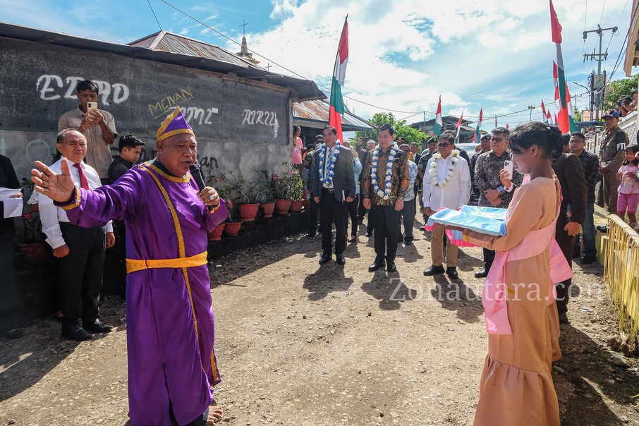 FOTO: Kehadiran Wagub Sulut di ibadah Sabat Pertemuan GMAHK se-Sitaro