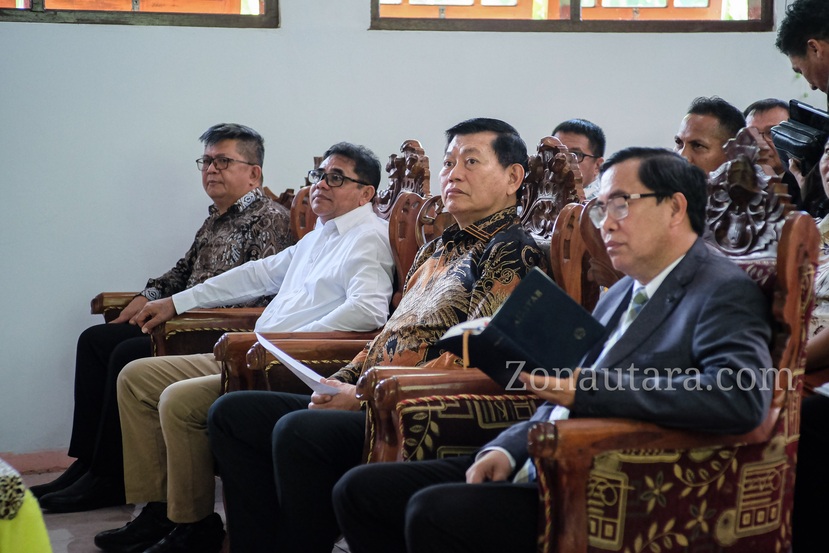 FOTO: Kehadiran Wagub Sulut di ibadah Sabat Pertemuan GMAHK se-Sitaro