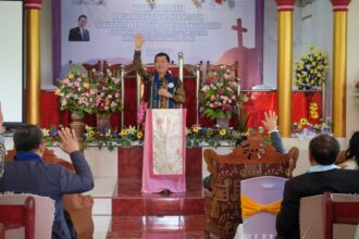 Dukungan Pemprov Sulut, Wagub hadiri ibadah Sabat Pertemuan GMAHK se-Sitaro