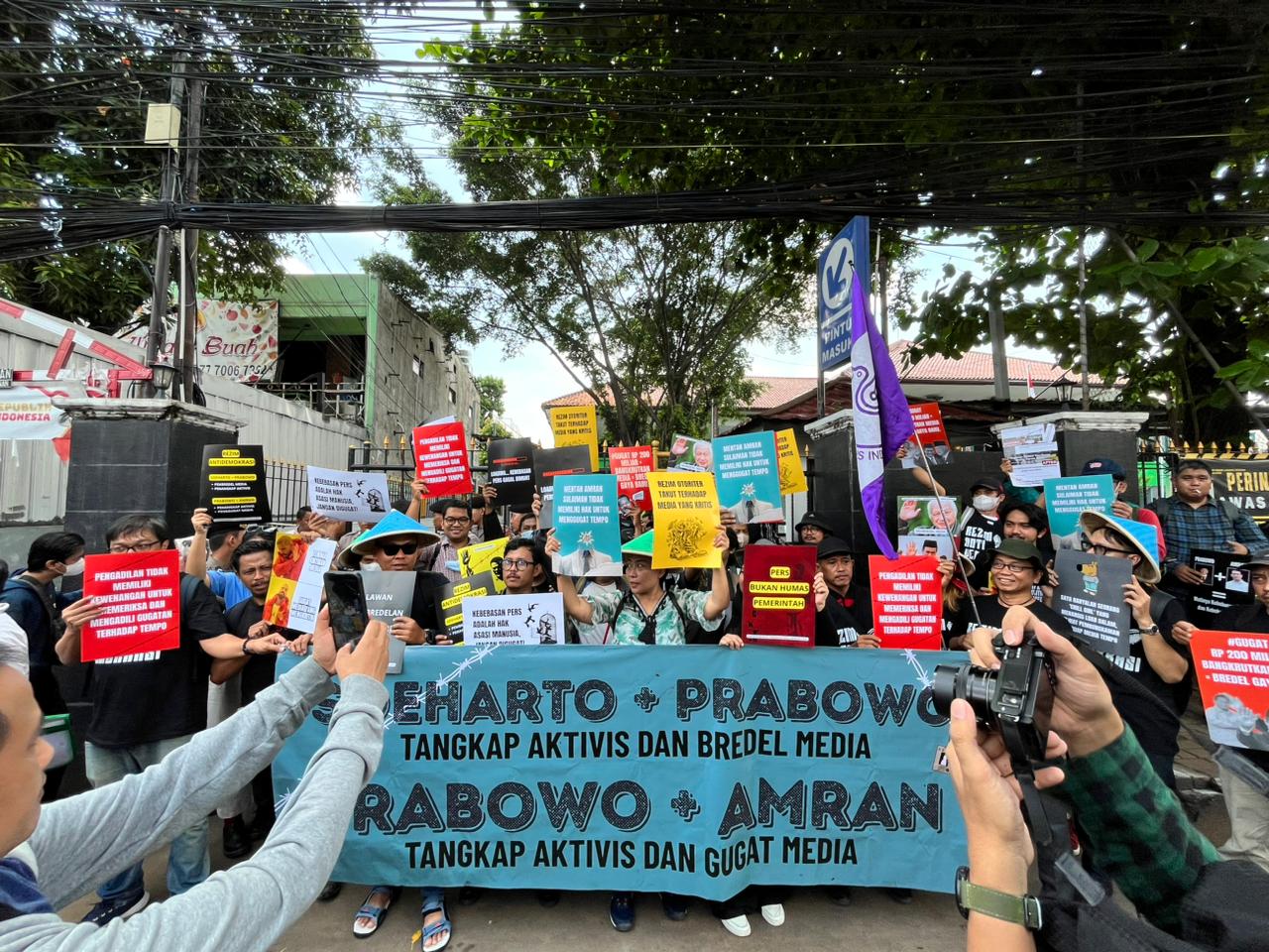 AJI Jakarta dan Koalisi Sipil Dukung Tempo dalam Gugatan Rp200 Miliar dari Menteri Pertanian