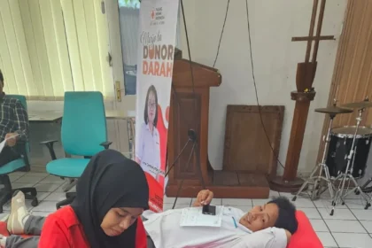 Sambut HLN Ke-79, PLN UP3 Manado gelar donor darah