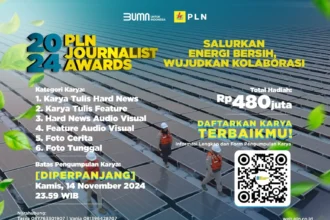 Batas waktu pendaftaran PLN journalist award 2024 diperpanjang hingga 14 November 2024
