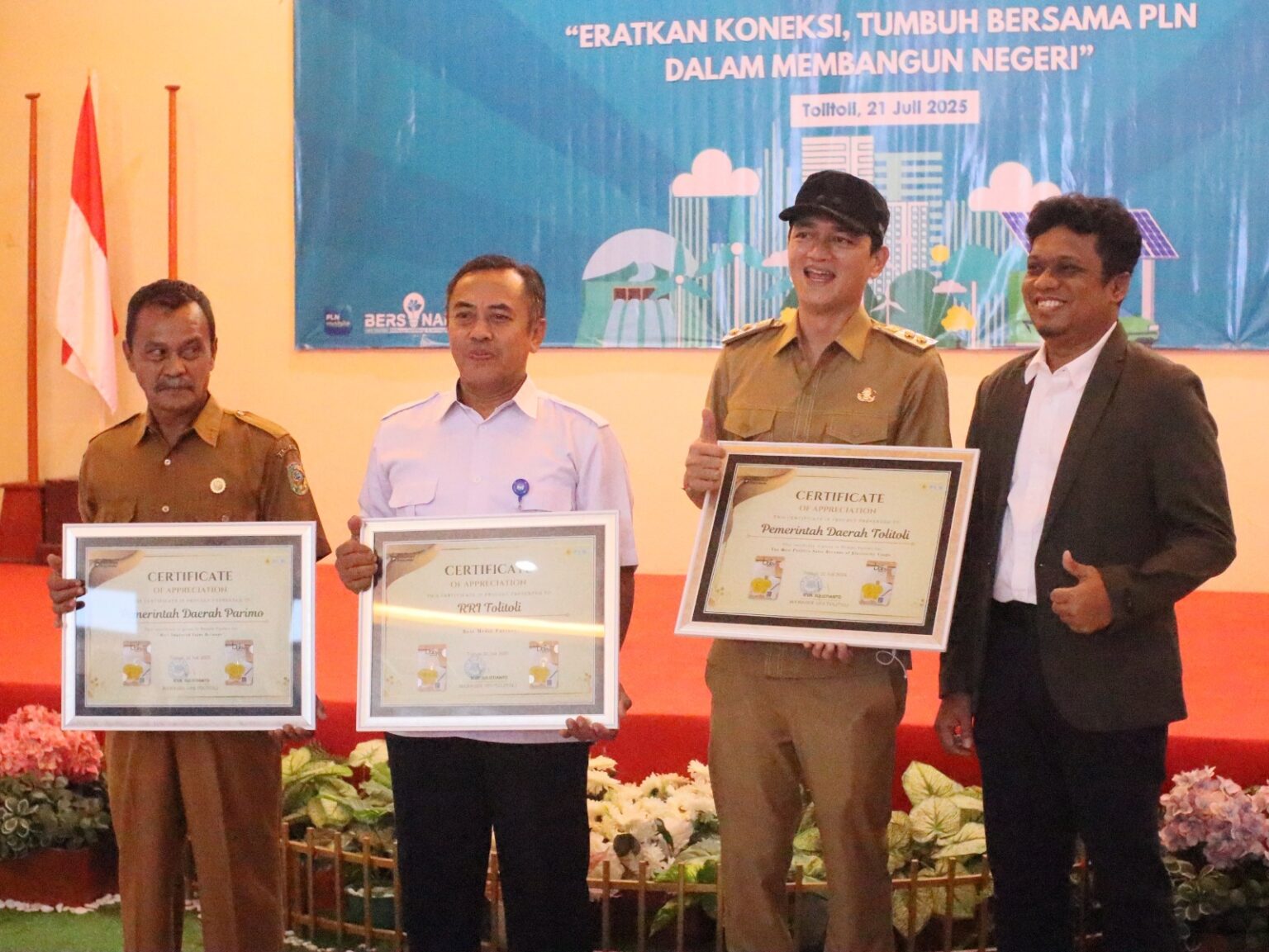Pemda dan PLN perkuat sinergi untuk pertumbuhan ekonomi Tolitoli melalui Customer Gathering
