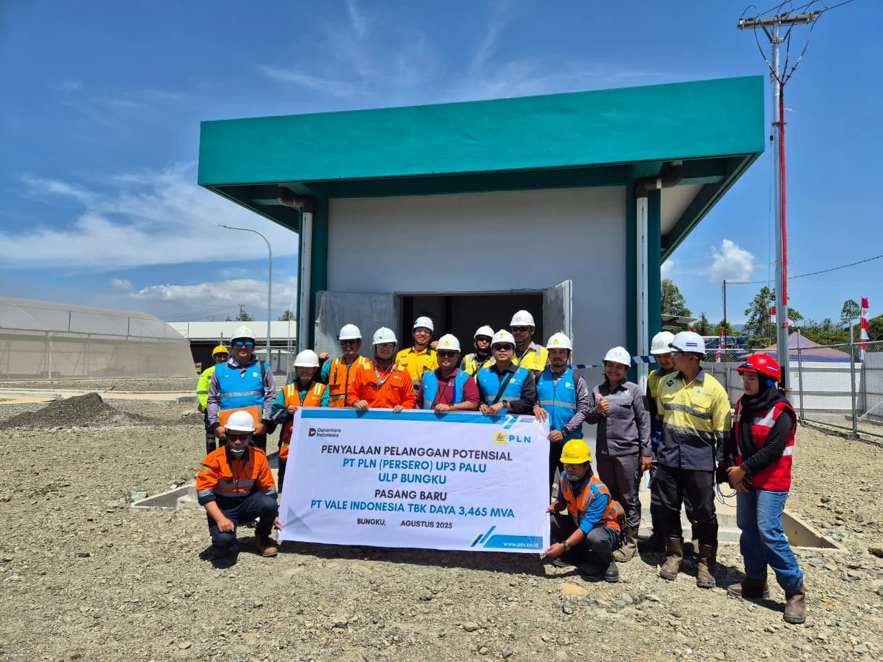 Energi kemerdekaan, PLN nyalakan pelanggan daya besar PT Vale Indonesia Tbk