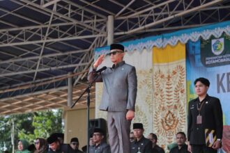 Semangat kebangsaan menggema di upacara Hari Kesaktian Pancasila Kotamobagu