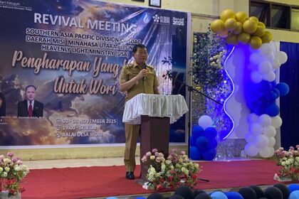 Hadir di KKR GMAHK Wori, Wagub Sulut tekankan dibangunnya rohani umat