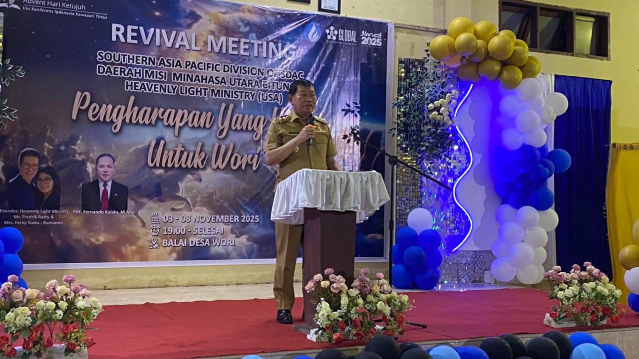 Hadir di KKR GMAHK Wori, Wagub Sulut tekankan dibangunnya rohani umat