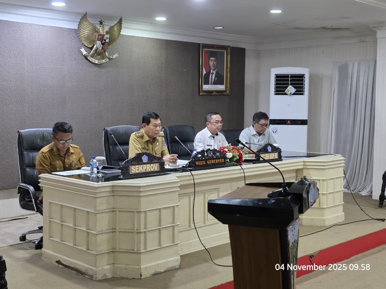 Victor Mailangkay paparkan potensi kelautan Sulut di hadapan pejabat lintas kementerian