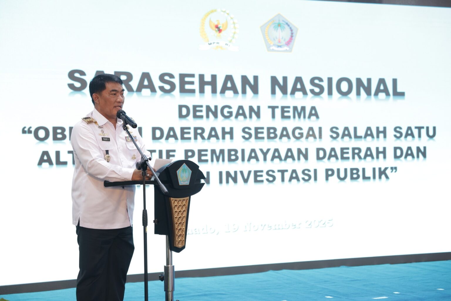 Potensi krisis fiskal 2026: Yulius tegaskan Pemprov Sulut harus kreatif buka pembiayaan baru