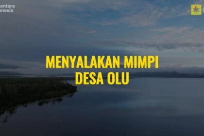 PLN nyalakan mimpi di Desa Olu