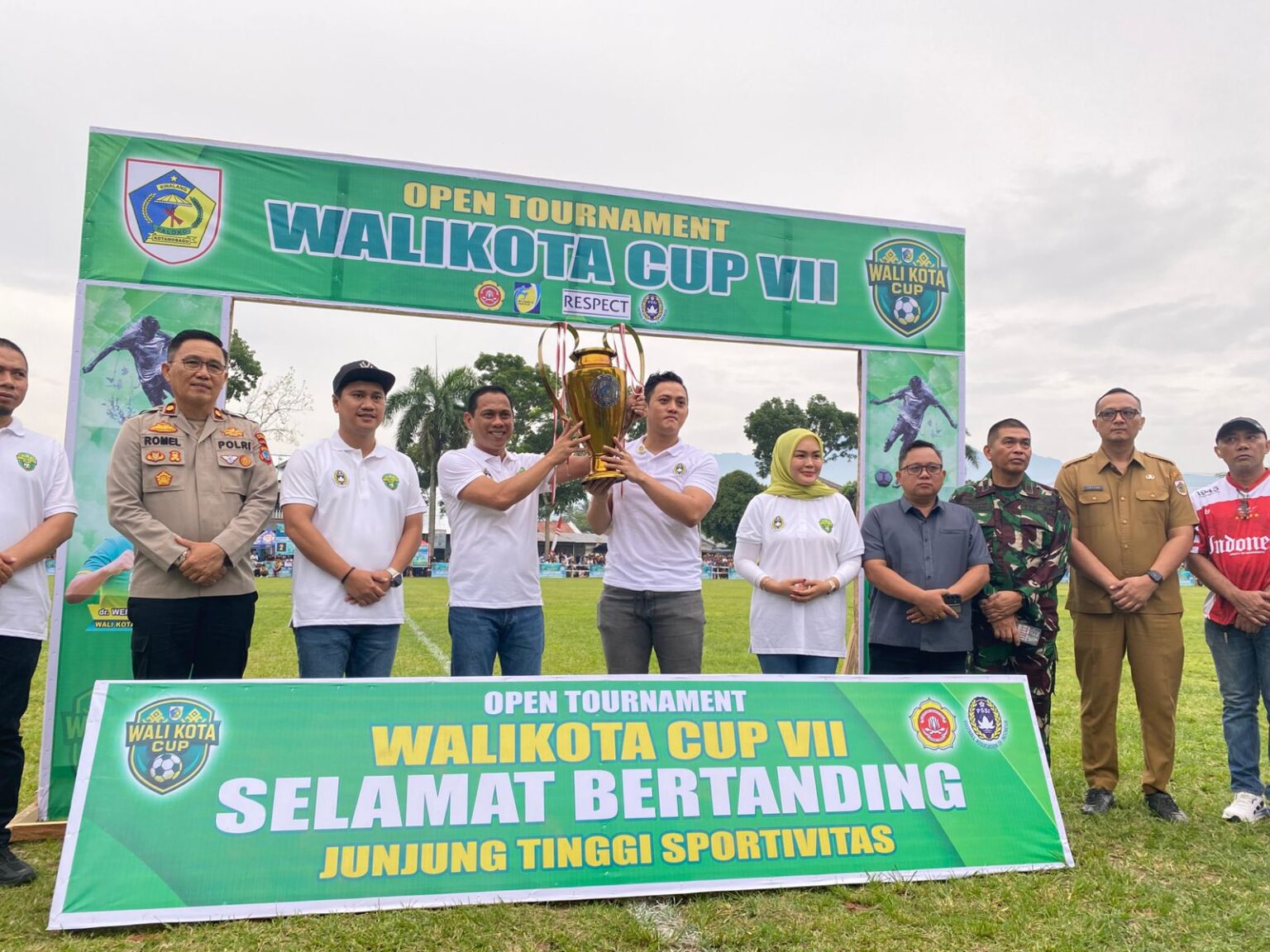 Warga Kotamobagu antusias dukung turnamen Wali Kota Cup ke-7