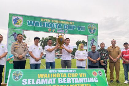 Warga Kotamobagu antusias dukung turnamen Wali Kota Cup ke-7