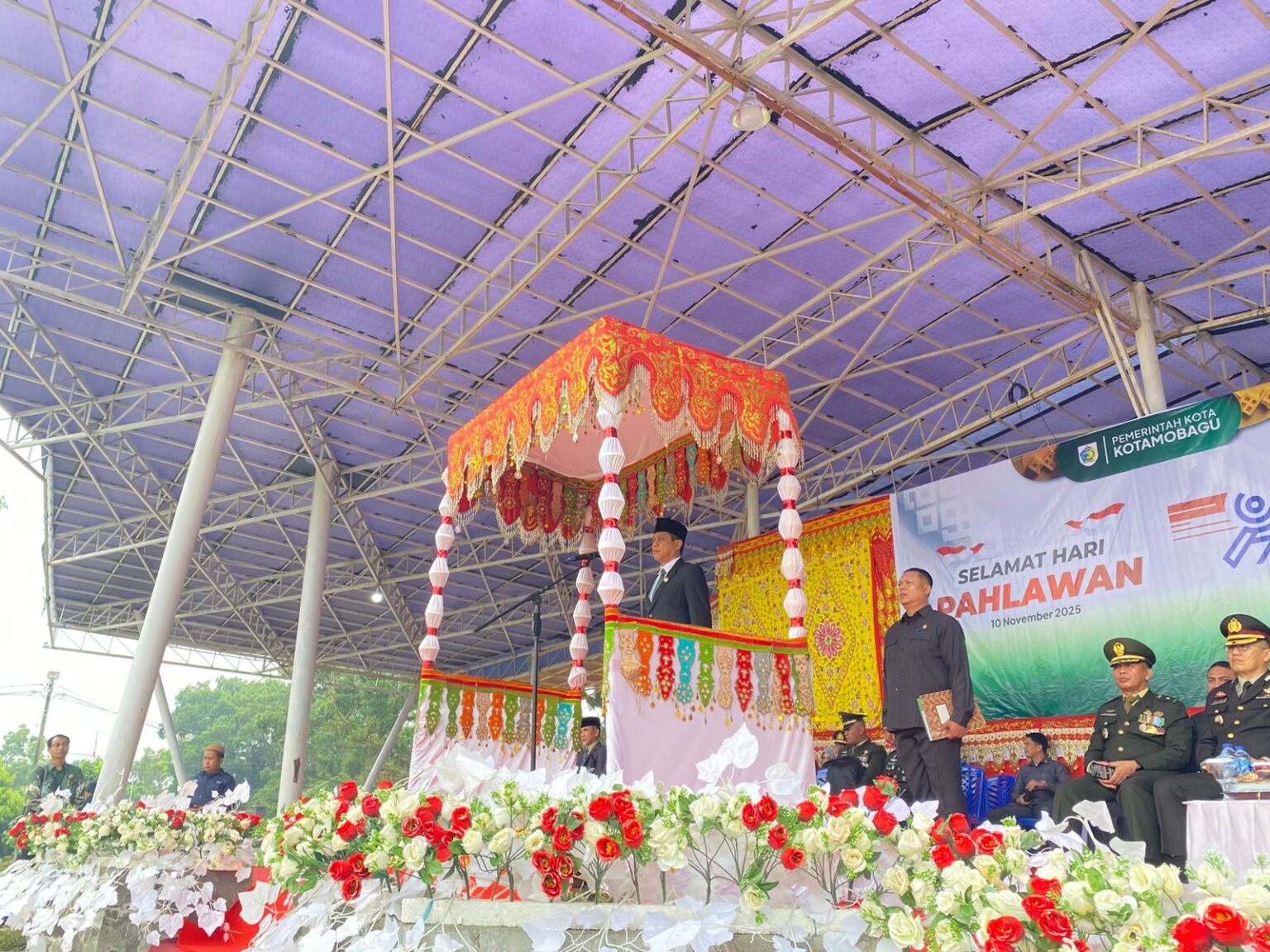 Weny Gaib ajak masyarakat teladani semangat pejuang dalam upacara Hari Pahlawan 2025