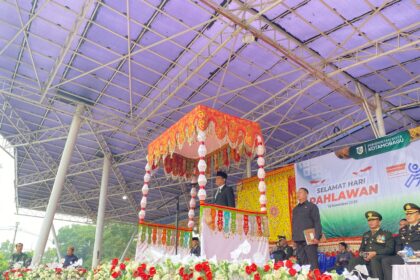 Weny Gaib ajak masyarakat teladani semangat pejuang dalam upacara Hari Pahlawan 2025