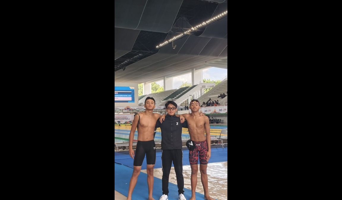 Dua perenang muda Znergy Aquatic Club siap gebrak PORPROV usai torehkan hasil impresif di POPNAS