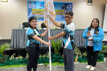 Bupati Sitaro lepas kontingen Porprov XII Sulut, targetkan raih enam medali emas