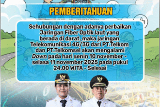 Jaringan telekomunikasi di Sitaro alami gangguan 10 hingga 11 November
